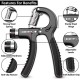 Hand Grips Strengthener with Counter, Adjustable Grip Strength Trainer