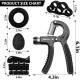 Hand Grips Strengthener with Counter, Adjustable Grip Strength Trainer