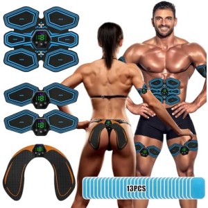 Abs Trainer Muscle Stimulator - 6 Pack Abs Electronic Toning Device