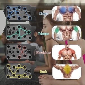 20 in 1 Push-Up Board, Portable Men and Women Push-Up Equipment