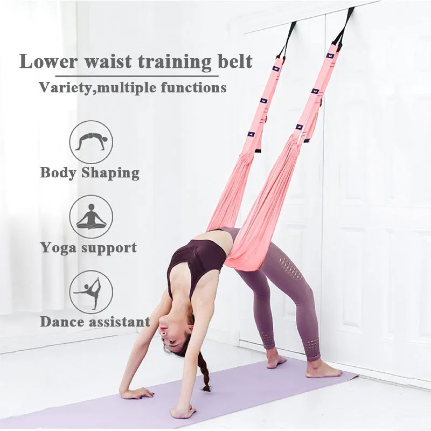 Adjustable Aerial Yoga Strap Anti-Gravity