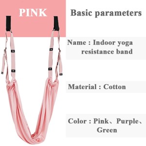 Adjustable Aerial Yoga Strap Anti-Gravity (purple)